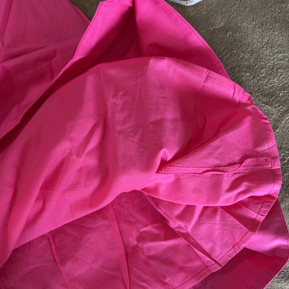 HYACINTH House From Tuckernuck NWT Pink Ruffle Sleeve Tie Back Bow Dress - Picture 11 of 15